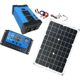 Solar Generator System 300W 12V bis 220V Wechselrichter 18W 18V Solarpanel mit Controller für Strom