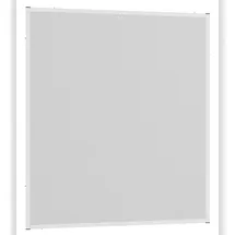 Hecht Fliegengitter Fensterbausatz Basic 100 x 120 cm Weiß