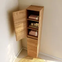 Riho Spring-Up Hochschrank 2-türig Eiche