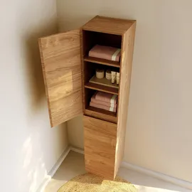 Riho Spring-Up Hochschrank 2-türig Eiche