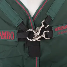 Horseware Rambo Original Turnout Lite 100g 130 cm Blau/Grün/Rot