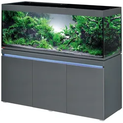 EHEIM incpiria 530 LED Aquarium mit Unterschrank graphit