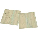 vidaXL Bodenplanken 55 pcs Hellbraun 5,11 m2 PVC