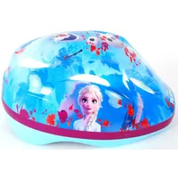 Volare Kinder Fahrrad Helm Schutzhelm Kinderhelm Frozen Eiskönigin Elsa Blau - Blau
