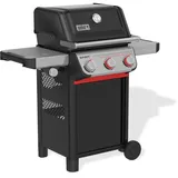 Weber Gasgrill E-335 GBS Spirit mit 3 Brennern und Seitenbrenner Schwarz