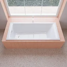 Kaldewei PURO & PURO STAR Rechteck-Badewanne, Einbau, 259600013001, 696