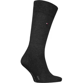 Tommy Hilfiger TH MEN SOCK Premium Silk Cashmere Socken Schwarz/Grau 39-40