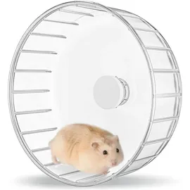 luxuskollektion Transparentes Hamsterrad Laufrad 18cm leise für Hamster Chinchillas