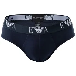 EMPORIO ARMANI Herren Slips, Vorteilspack - Unterwäsche, Stretch Cotton Briefs Marine XXL 2er Pack (1x2P)