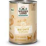 Wildes Land | Ente mit Süßkartoffel & Birne | BIO Adult | x 400 g