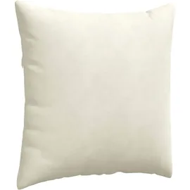 vidaXL Sofakissen 2 Stück Creme 80 x 80 cm Cordstoff