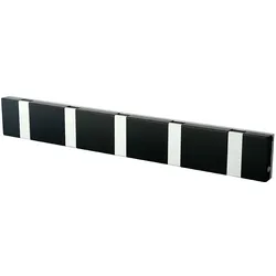 LoCa Knax Lite 5 Hakenleiste schwarz