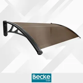 OEM Vordach 150 x 80 cm braun