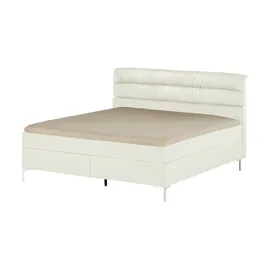 Möbel Kraft Boxspringbett 188 x 122 cm Grau