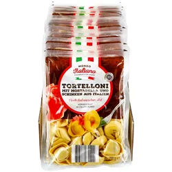 Mondo Italiano Tortelloni Mortadella und Schinken 250 g, 12er Pack