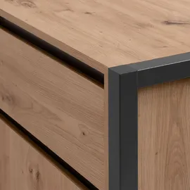 CaliCosy Eckschreibtisch Artisan Eiche / Anthrazit