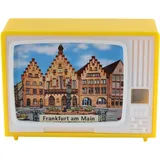 Freak Scene Gucki - klick-Fernseher - Frankfurter Sehenswürdigkeiten - Frankfurt - gelb