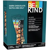 Be-Kind Dark Chocolate Nuts & Sea Salt Nussriegel 12 Riegel, 12 St.