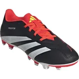 Adidas Predator Club FxG Core Black / Cloud White / Solar Red 40 2/3