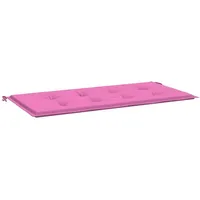 VidaXL Gartenbank-Kissen Rosa 120x50x4 cm Oxford-Stoff