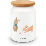Mr. & Mrs. Panda Vorratsdose Hasen Muschel - Geschenk, Papa, Muscheln, Oma, Keksdose, Küchenbehälter, Urlaub, Frischhaltedose, Schwester,