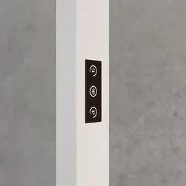 ARCCHIO Jolinda LED-Office-Klemmleuchte, weiß