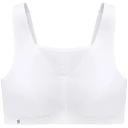 GLAMORISE Sport-Bustier mit bestem Halt - Weiß Unterwäsche   Damen 