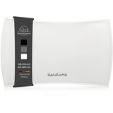 KaraLuna Premium Silikon Napfunterlage (48 x 30 cm, Transparent, Kurvig)