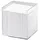Folia Zettelbox transparent inkl. 700 Notizzettel Weiß 1 St.