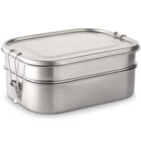 Weis 17314 Vesperdose, Edelstahl Silber