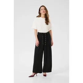 Kaffe Bundfaltenhose Kalisa schwarz 38