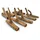 DESIGN DELIGHTS Garderobenhaken Limb 17 x 10 x 2,5 cm Beige