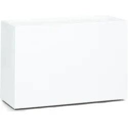 Premium Block Raumteiler - langlebiger Pflanzkübel 40x90x60 cm weiß
