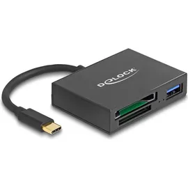 DeLock 91711 + Card Reader für XQD und SD Speicherkarten USB 5 Gbps Typ-A Port