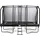 Salta First Class 244 x 427 cm inkl. Sicherheitsnetz und Leiter schwarz