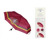 Harry Potter Faltbarer Regenschirm Harry Potter Gryffindor Rot 53 cm