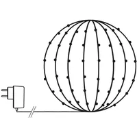 Koopmann LED Lichterkette BALL WW-144 120