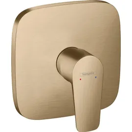 Hansgrohe Talis E Einhebel-Brausemischer Unterputz für 1 Verbraucher Bronze gebürstet 71765140