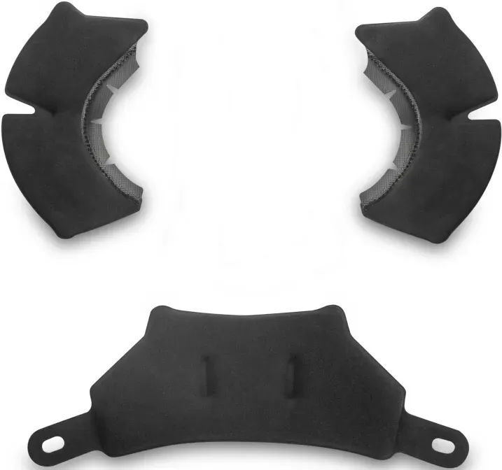 Schuberth S3 Center Pad voor lange koppen, zwart, L Voorman