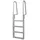vidaXL 4-Stufig Pooleiter 167 cm 91197