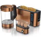 Arendo Wasserkocher 1,7 l Kupfer