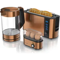 Arendo Wasserkocher 1,7 l Kupfer