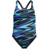 Speedo Hyperboom Allover Medalist Badeanzug Cobalt Pop 5-6 Jahre