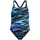 Speedo Hyperboom Allover Medalist Badeanzug Cobalt Pop 5-6 Jahre