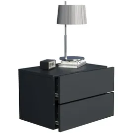 VCM Nachtschrank Usal 45 x 32 x 30 cm Grau