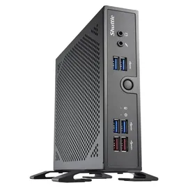 Shuttle DS50U Intel Celeron 7305, 2x LAN (1x 2.5Gbit,1x 1Gbit), 1xCOM,1xHDMI,1xDP, 1x VGA, lüfterlos, 24/7 Dauerbetrieb