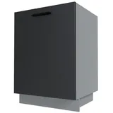Feldmann-Wohnen Unterschrank Bonn 60 x 82 x 50 cm Grau