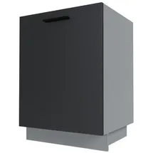 Feldmann-Wohnen Unterschrank Bonn 60 x 82 x 50 cm Grau