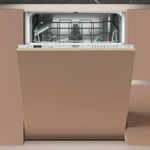 Hotpoint H2IHUD526AS Geschirrspüler (vollintegrierbar, 600 mm, Silber)