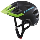 Cratoni Maxster Pro 51-56 cm Kinder black/lime matt